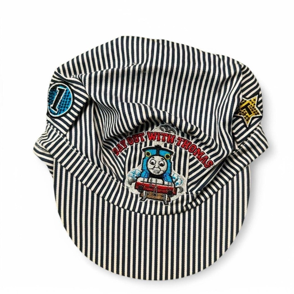 Thomas & Friends Black and White Striped Conductor Hat